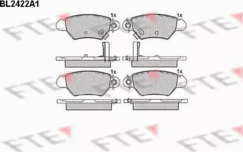 FTE BL2422A1 - Jarrupala, levyjarru inparts.fi