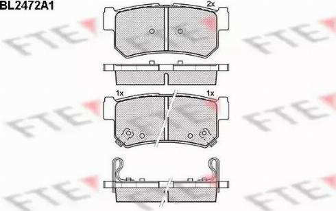 FTE BL2472A1 - Jarrupala, levyjarru inparts.fi