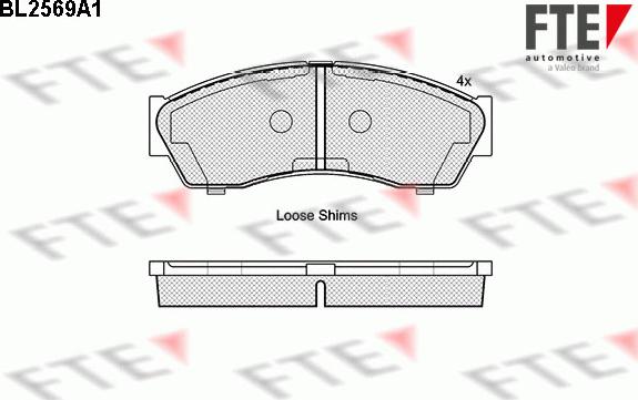 FTE BL2569A1 - Jarrupala, levyjarru inparts.fi