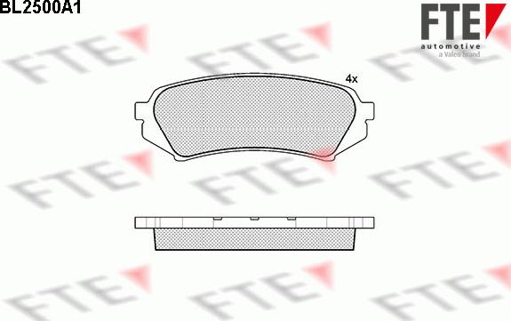 FTE BL2500A1 - Jarrupala, levyjarru inparts.fi