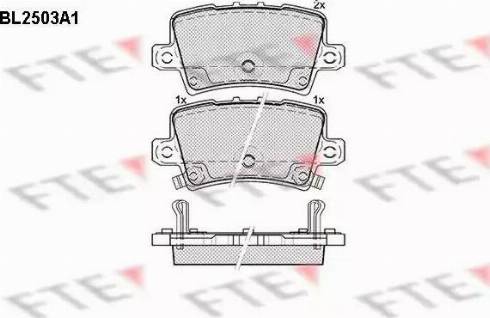 FTE BL2503A1 - Jarrupala, levyjarru inparts.fi