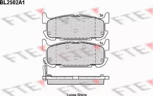 FTE BL2502A1 - Jarrupala, levyjarru inparts.fi