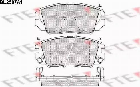 FTE BL2507A1 - Jarrupala, levyjarru inparts.fi