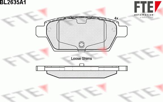 FTE BL2635A1 - Jarrupala, levyjarru inparts.fi