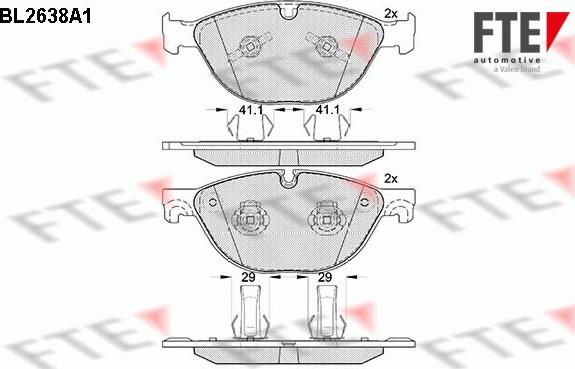 FTE BL2638A1 - Jarrupala, levyjarru inparts.fi