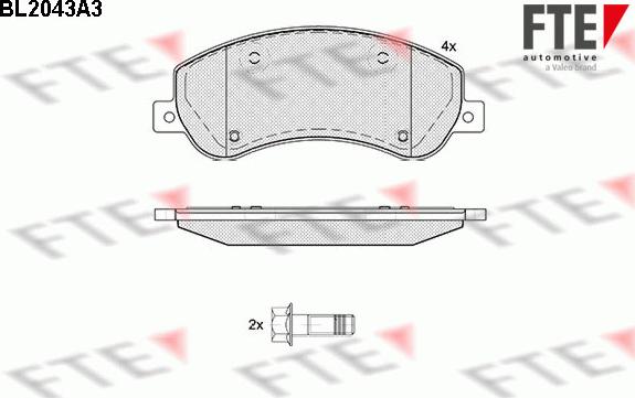 FTE BL2043A3 - Jarrupala, levyjarru inparts.fi