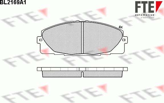 FTE BL2169A1 - Jarrupala, levyjarru inparts.fi