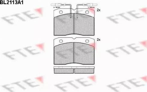 FTE BL2113A1 - Jarrupala, levyjarru inparts.fi