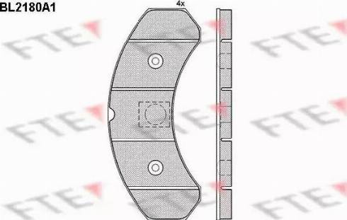 FTE BL2180A1 - Jarrupala, levyjarru inparts.fi