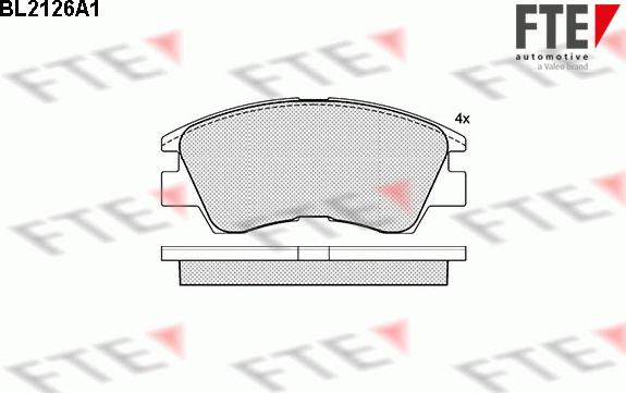 FTE BL2126A1 - Jarrupala, levyjarru inparts.fi