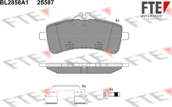 FTE BL2858A1 - Jarrupala, levyjarru inparts.fi