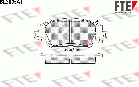 FTE BL2805A1 - Jarrupala, levyjarru inparts.fi