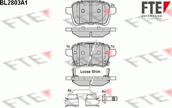 FTE BL2803A1 - Jarrupala, levyjarru inparts.fi