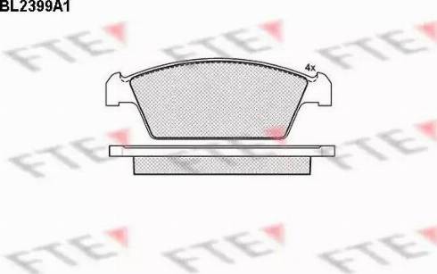 FTE BL2399A1 - Jarrupala, levyjarru inparts.fi