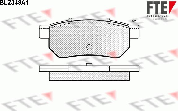 FTE BL2348A1 - Jarrupala, levyjarru inparts.fi