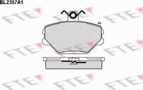 FTE BL2357A1 - Jarrupala, levyjarru inparts.fi