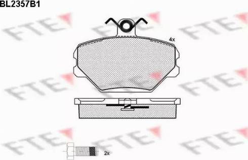 FTE BL2357B1 - Jarrupala, levyjarru inparts.fi