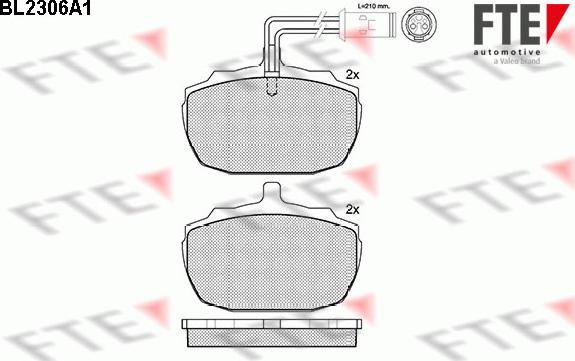 FTE BL2306A1 - Jarrupala, levyjarru inparts.fi