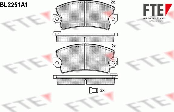 FTE BL2251A1 - Jarrupala, levyjarru inparts.fi