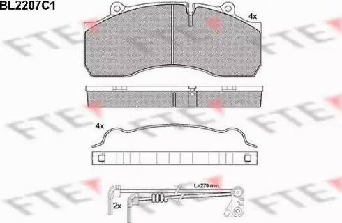 FTE BL2207C1 - Jarrupala, levyjarru inparts.fi