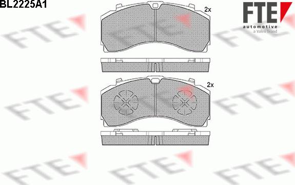 FTE BL2225A1 - Jarrupala, levyjarru inparts.fi