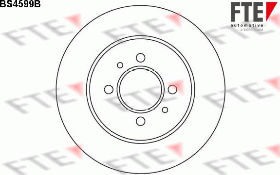 FTE BS4599B - Jarrulevy inparts.fi