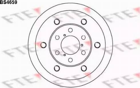 FTE BS4659 - Jarrulevy inparts.fi