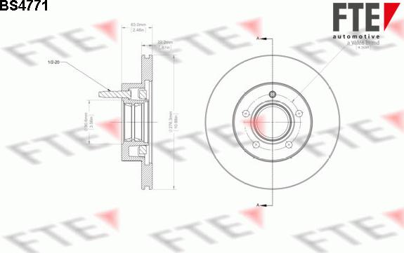 FTE BS4771 - Jarrulevy inparts.fi