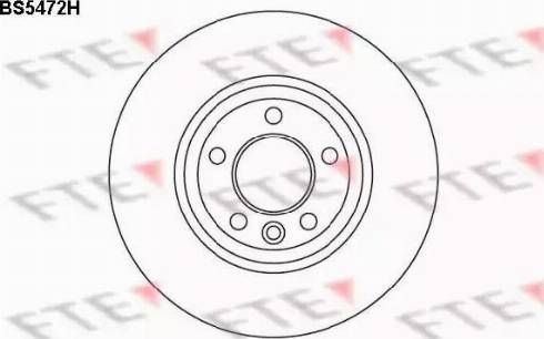 FTE BS5472H - Jarrulevy inparts.fi