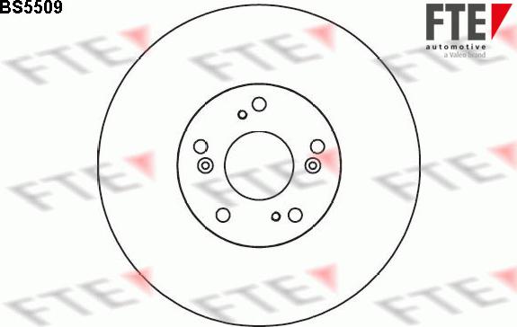 FTE BS5509 - Jarrulevy inparts.fi