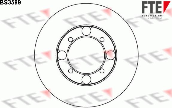 FTE BS3599 - Jarrulevy inparts.fi