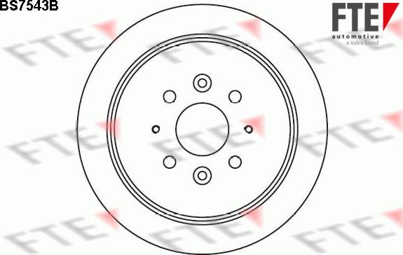 FTE BS7543B - Jarrulevy inparts.fi