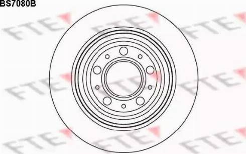 FTE BS7080B - Jarrulevy inparts.fi