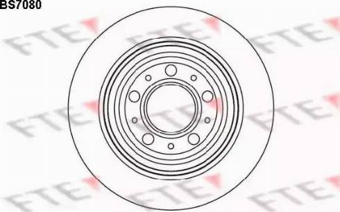 FTE BS7080 - Jarrulevy inparts.fi