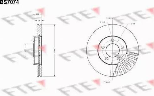 FTE BS7074 - Jarrulevy inparts.fi