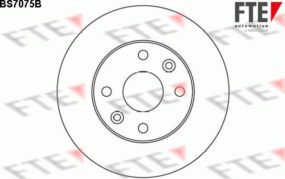 FTE BS7075B - Jarrulevy inparts.fi