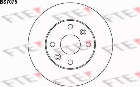 FTE BS7075 - Jarrulevy inparts.fi