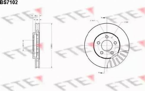 FTE BS7102 - Jarrulevy inparts.fi