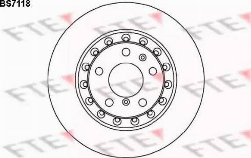 FTE BS7118 - Jarrulevy inparts.fi