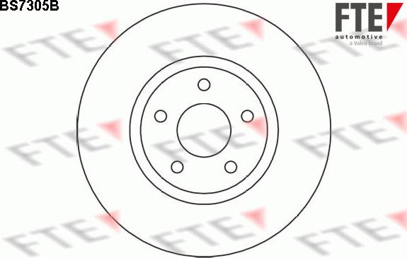 FTE BS7305B - Jarrulevy inparts.fi