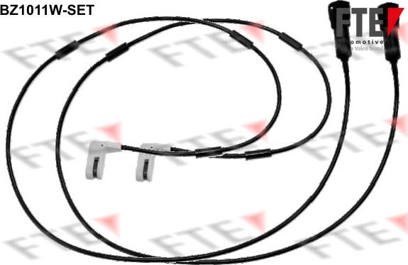 FTE BZ1011W-SET - Kulumisenilmaisin, jarrupala inparts.fi