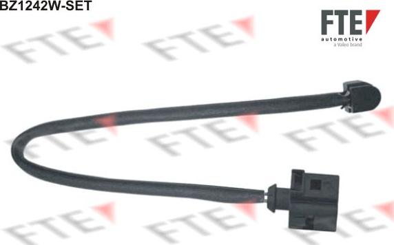 FTE BZ1242W-SET - Kulumisenilmaisin, jarrupala inparts.fi