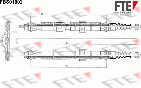 FTE FBS01002 - Vaijeri, seisontajarru inparts.fi