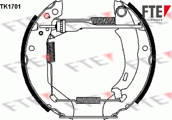 FTE TK1701 - Jarrukenkäsarja inparts.fi