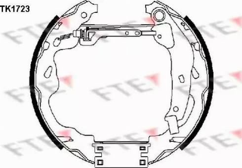 FTE TK1723 - Jarrukenkäsarja inparts.fi