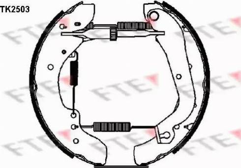 FTE TK2503 - Jarrukenkäsarja inparts.fi