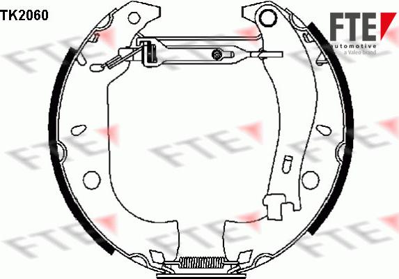 FTE TK2060 - Jarrukenkäsarja inparts.fi