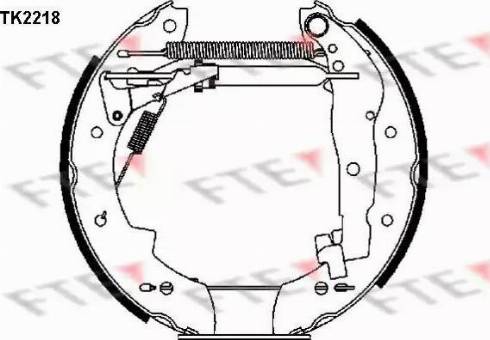 FTE TK2218 - Jarrukenkäsarja inparts.fi