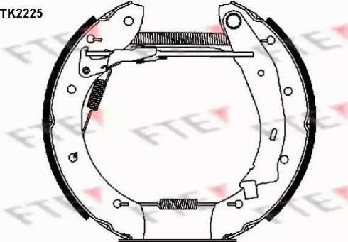 FTE TK2225 - Jarrukenkäsarja inparts.fi