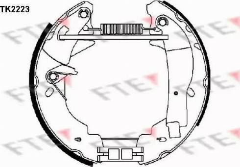 FTE TK2223 - Jarrukenkäsarja inparts.fi